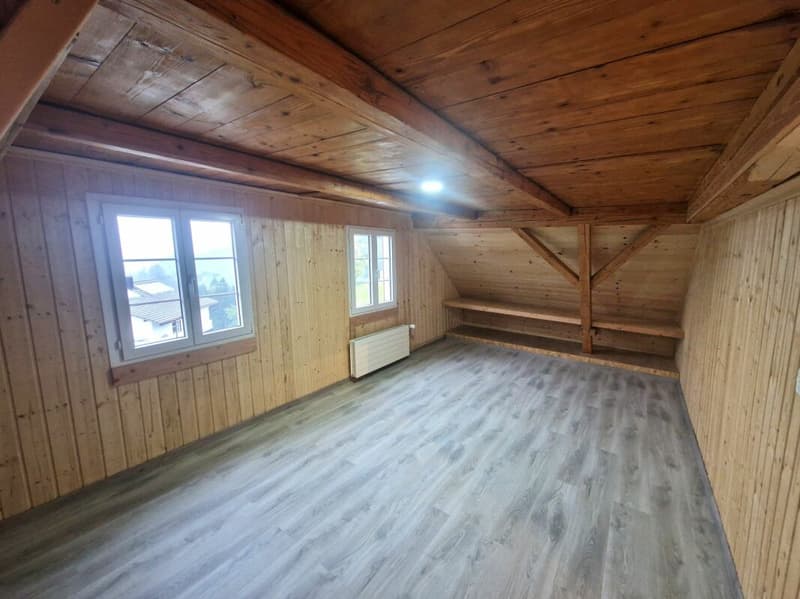 Helle, frisch renovierte 3.5-Zimmer-Dachwohnung mit Cheminée (4)