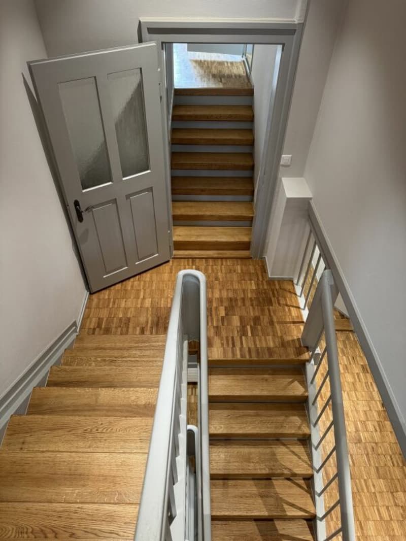 Appartement spacieux de vieux bâtiment avec jardin dans la vieille ville de Weinfelden (8)