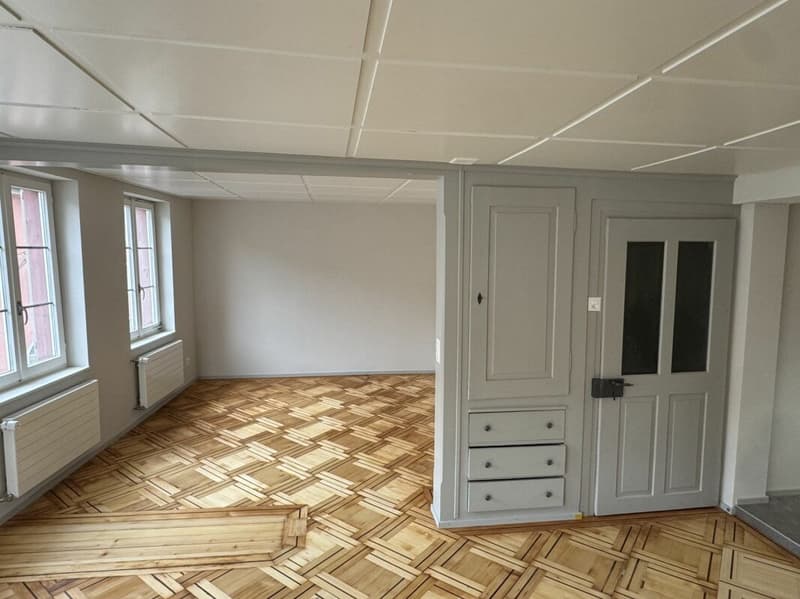 Appartement spacieux de vieux bâtiment avec jardin dans la vieille ville de Weinfelden (2)