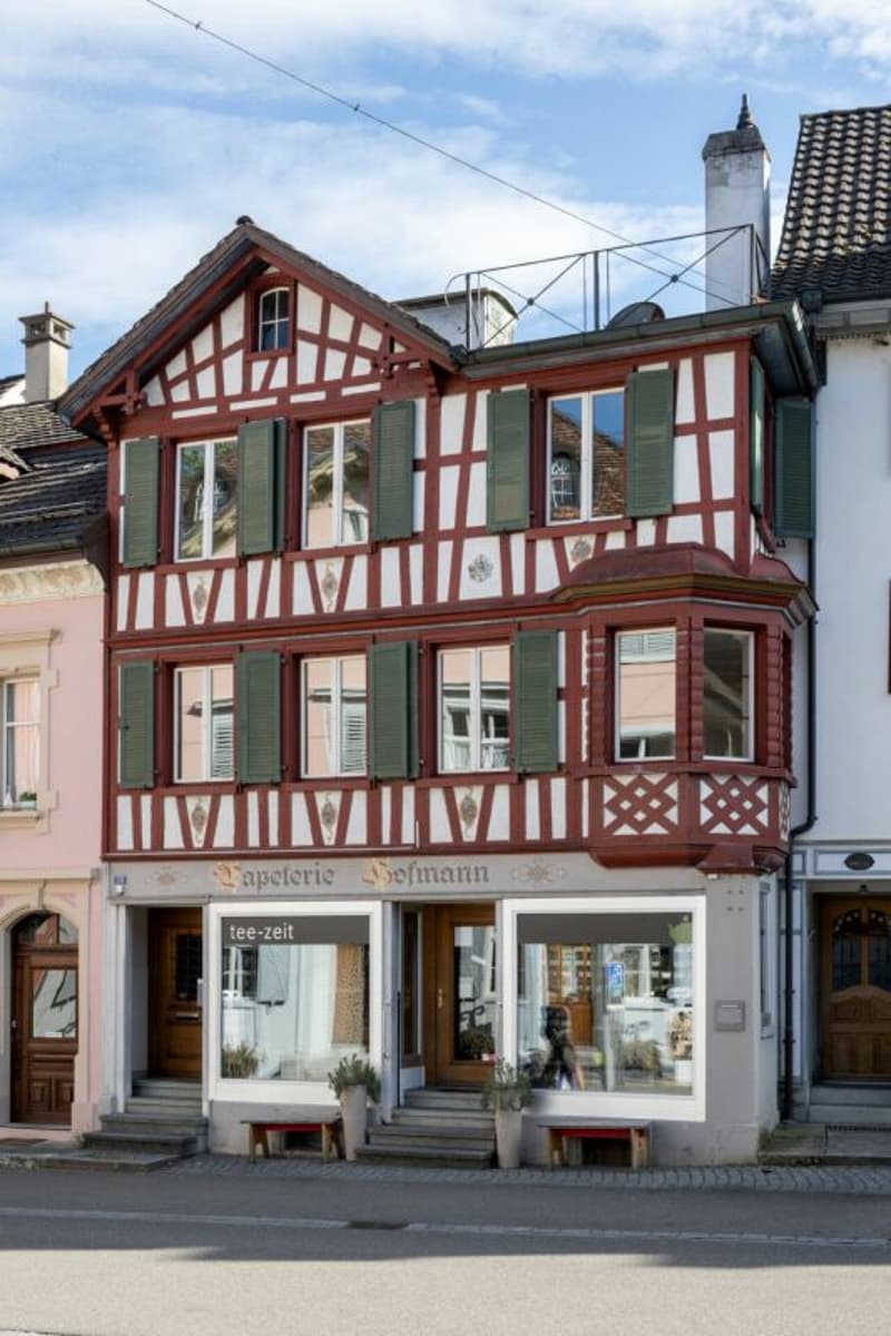 Maison spacieuse du vieux quartier avec jardin dans le vieux Weinfelden (1)