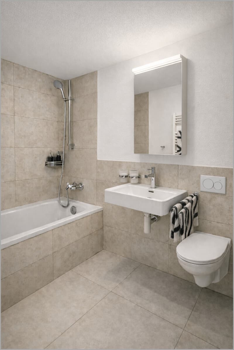 Visualisierung 3 ZW Maisonette Kreuzlingen