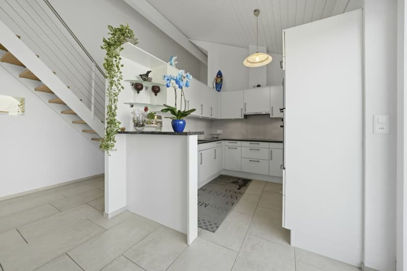 Appartement mansardé spacieux avec beaucoup de lumière et trois balcons (6)