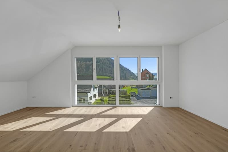 Maison mitoyenne moderne dans un environnement verdoyant avec vue sur Säntis - prête à être occupée (8)