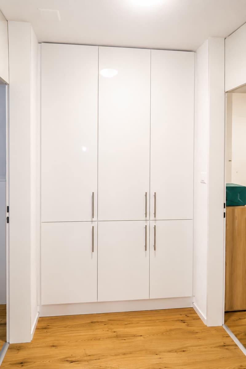 Korridor mit Wandschrank
