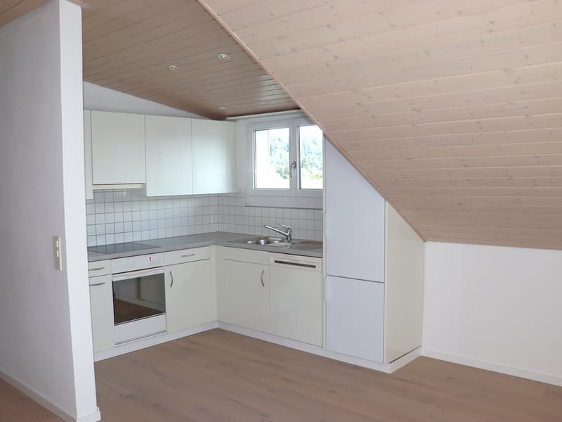 Original 3.5 room attic apartment with balcony (1)