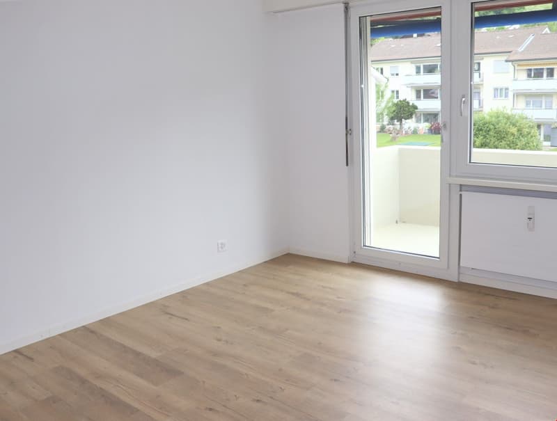Schlafzimmer mit Balkon