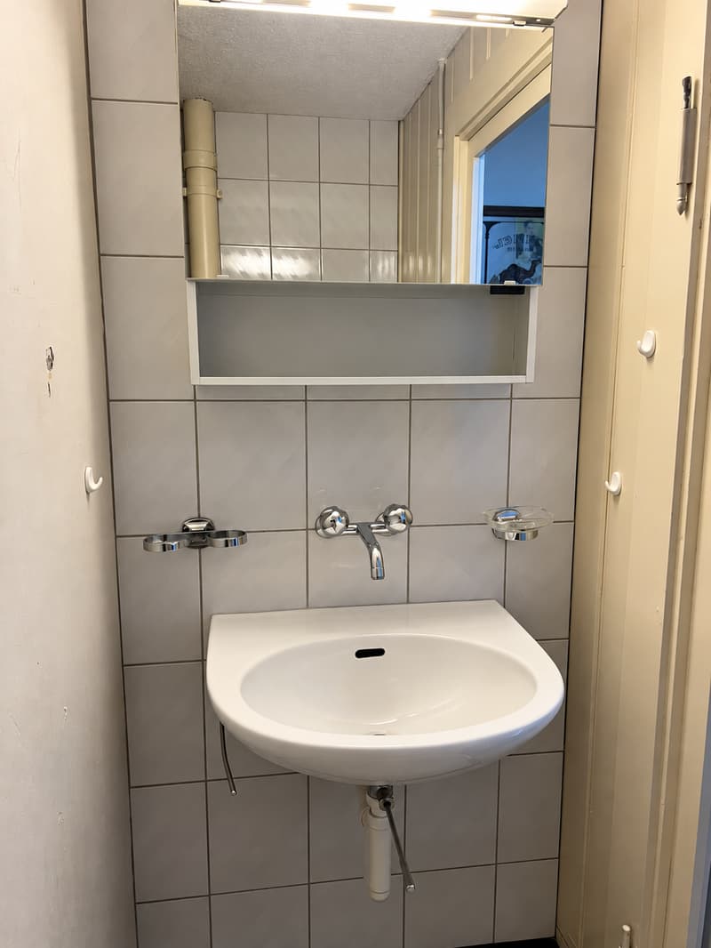 Lavabo mit Spiegelschrank