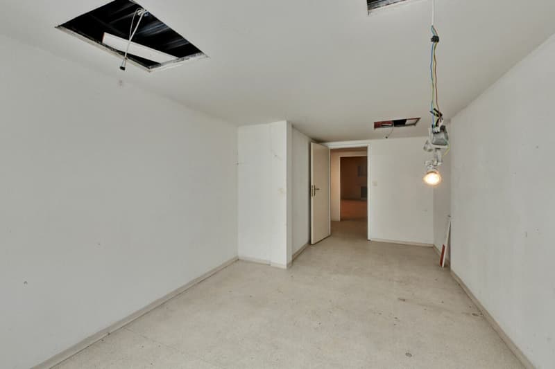 Stately residential and commercial building with two large apartments and versatile commercial space in a central location (53)
