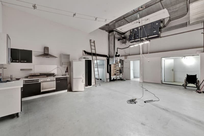 Stately residential and commercial building with two large apartments and versatile commercial space in a central location (49)