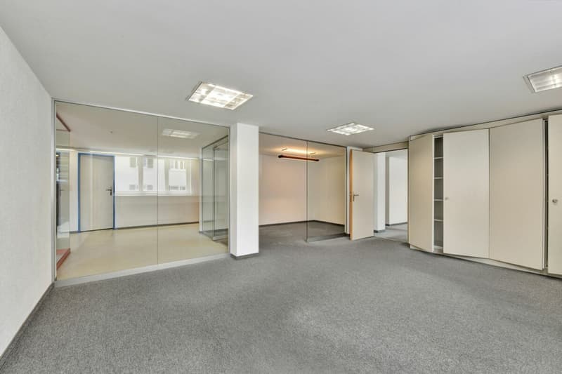 Stately residential and commercial building with two large apartments and versatile commercial space in a central location (7)