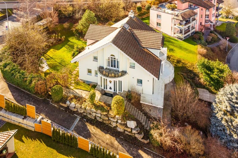 Representative and unique villa in top residential location with attractive lake view and separate apartment (61)