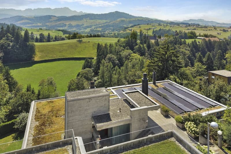 Wohnen wie im Einfamilienhaus! Riesige, gepflegte Maisonette-Wohnung mit Alpsteinpanorama und Schwimmbad (61)
