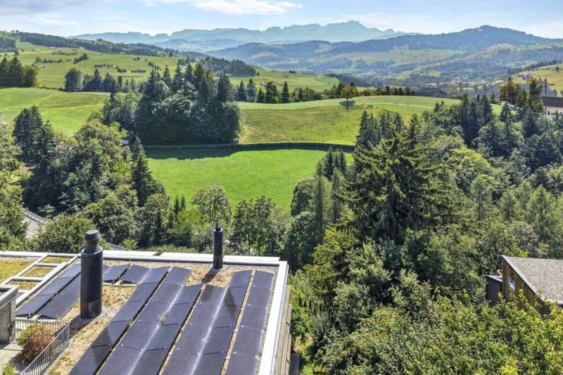 Wohnen wie im Einfamilienhaus! Riesige, gepflegte Maisonette-Wohnung mit Alpsteinpanorama und Schwimmbad (62)