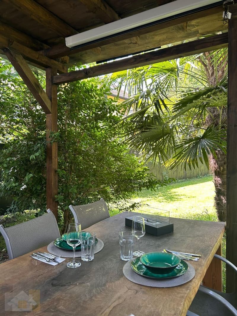 Essen im Garten