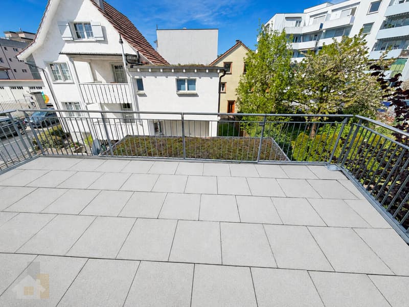 hinterer Balkon