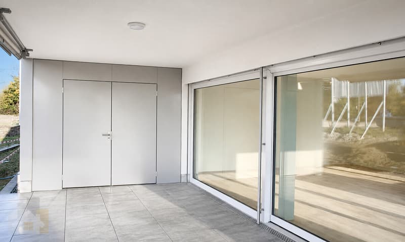 gedeckter Sitzplatz