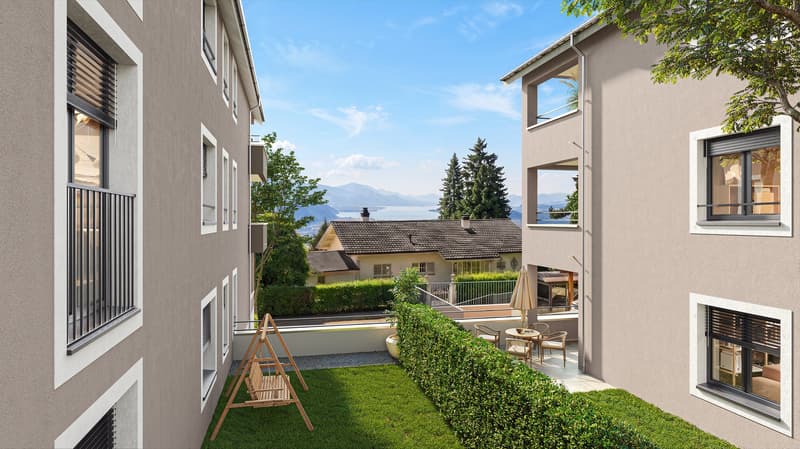 Neubauprojekt Mirabell - 13 Eigentumswohnungen an sonnenverwöhnter Lage mit wunderschöner See- und Weitsicht (4)