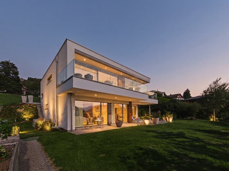 Einfamilienhaus mit wunderschöner Panoramasicht und grossem Garten in Uetliburg SG (1)