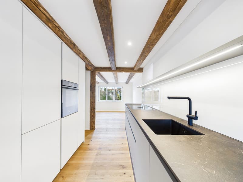 Charm and Modernity - Completely Renovated Flarzhaus with Cozy Seating Area in the Heart of Dürnten (3)