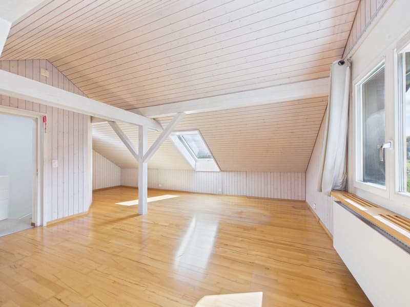 Charmantes 5.5-Zimmer-Doppeleinfamilienhaus mit Weitsicht & Gartenparadies am Ende einer Sackgasse (8)
