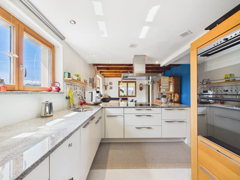 Stylish single-family house with winter garden and beautiful views in Gebertingen (2)