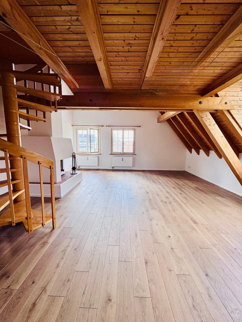Newly renovated, stylish maisonette apartment in the village center of Tägerwilen (5)