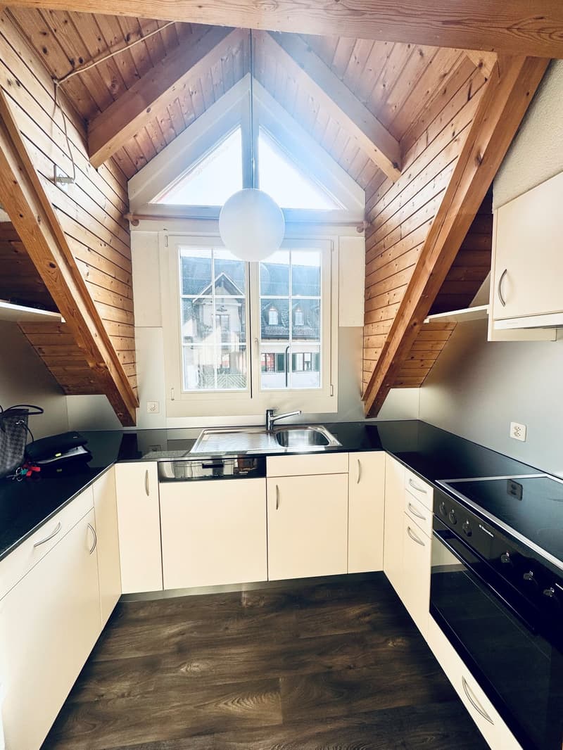Newly renovated, stylish maisonette apartment in the village center of Tägerwilen (8)