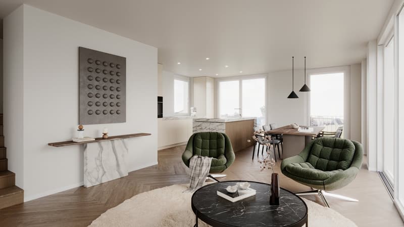 NEUBAU: Exklusive 3.5-Zimmer-Duplexwohnung in Zürich Witikon (7)