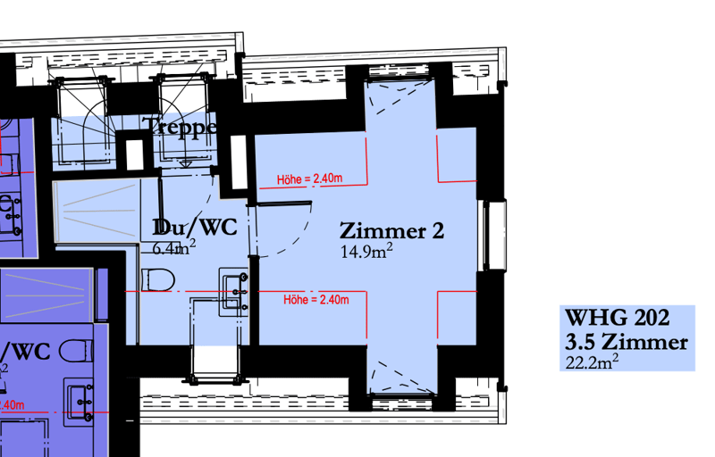 NEUBAU: Exklusive 3.5-Zimmer-Duplexwohnung in Zürich Witikon (11)