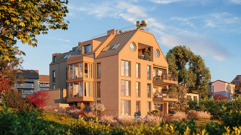 Exklusive 4.5-Zimmer Dachwohnung mit privater Dachterrasse (1)