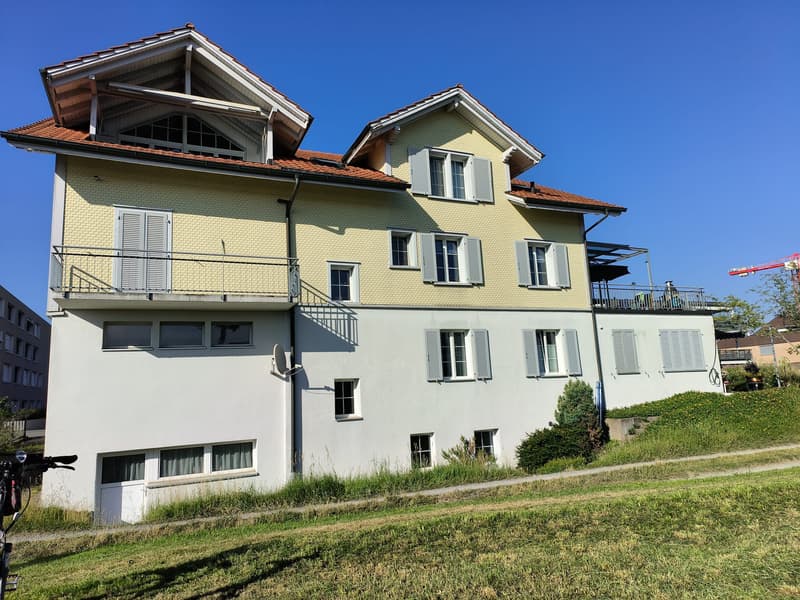 Cozy attic apartment in a central location with a view of the greenery (7)