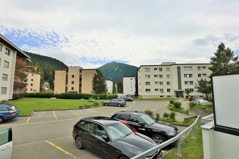 befristete 1-Zimmer-Wohnung in ruhigem Quartier in Davos Dorf zu vermieten! (10)