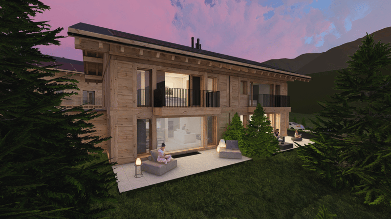 Maison mitoyenne de 5,5 pièces comme résidence principale de haute qualité (3C) à Davos Wiesen (11)