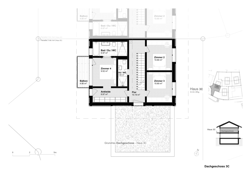 Maison mitoyenne de 5,5 pièces comme résidence principale de haute qualité (3C) à Davos Wiesen (13)