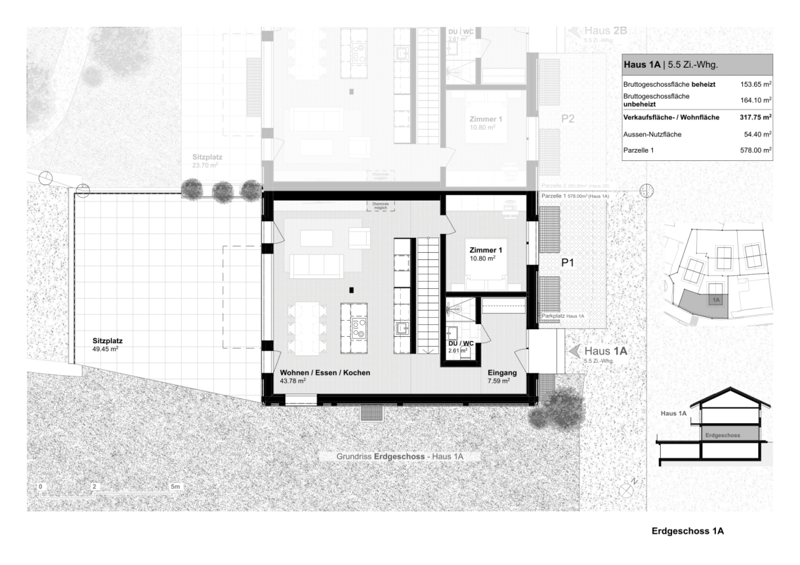 5.5-Zimmer-Doppeleinfamilienhaus als hochwertiger Erstwohnsitz (1A) in Davos Wiesen (13)