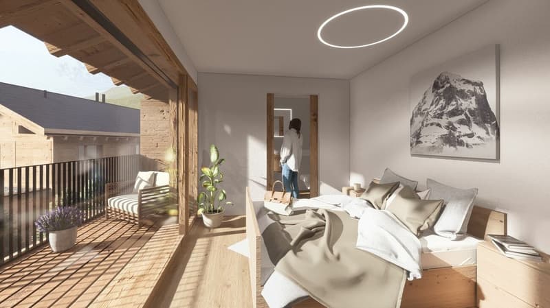 5.5-Zimmer-Doppeleinfamilienhaus als hochwertiger Erstwohnsitz (1A) in Davos Wiesen (10)