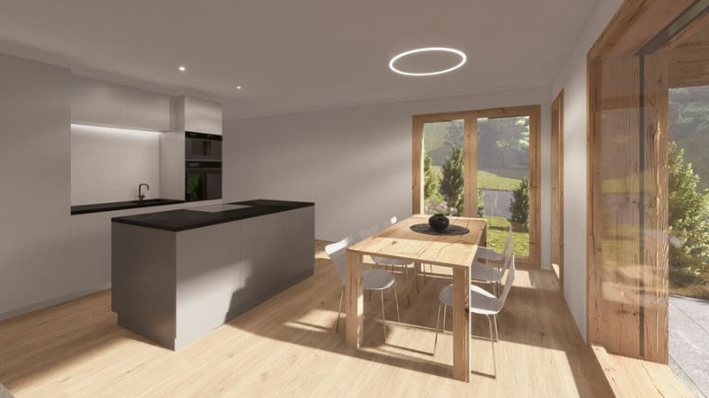 5.5-Zimmer-Doppeleinfamilienhaus als hochwertiger Erstwohnsitz (1A) in Davos Wiesen (11)