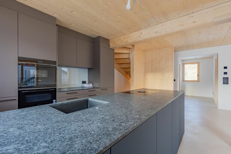 Maison jumelée 5,5 pièces comme résidence principale de haute qualité (4D) à Davos Wiesen (1)