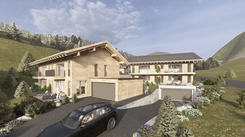 Maison jumelée 5,5 pièces comme résidence principale de haute qualité (4D) à Davos Wiesen (9)