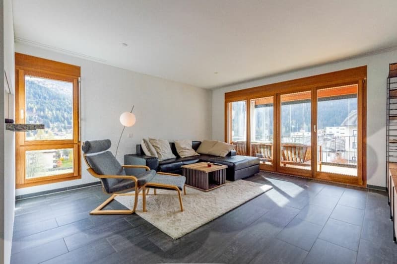 3.5-Zimmer-Dachwohnung möbliert (1)