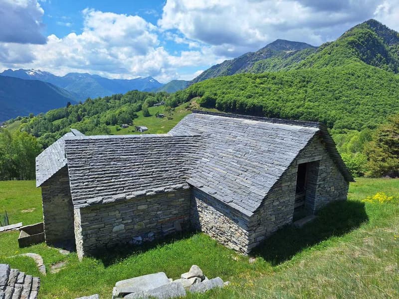 MONTI DI COMINO - Rustico da riattare con licenza edilizia approvata (6)
