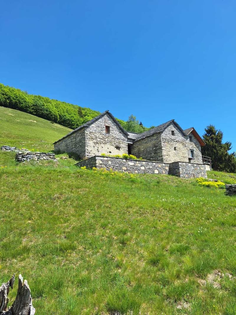 MONTI DI COMINO - Rustico da riattare con licenza edilizia approvata (11)