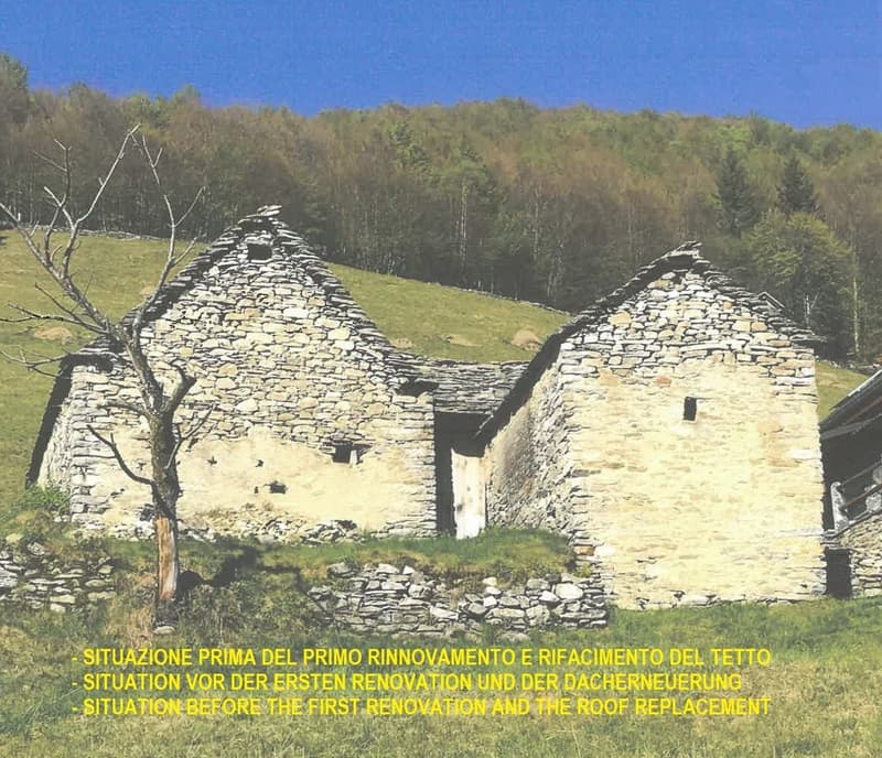 MONTI DI COMINO - Rustico da riattare con licenza edilizia approvata (12)