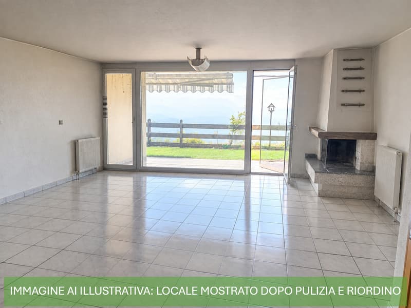 COROGNOLA - Vista lago, terrazza verde e residenza secondaria (12)