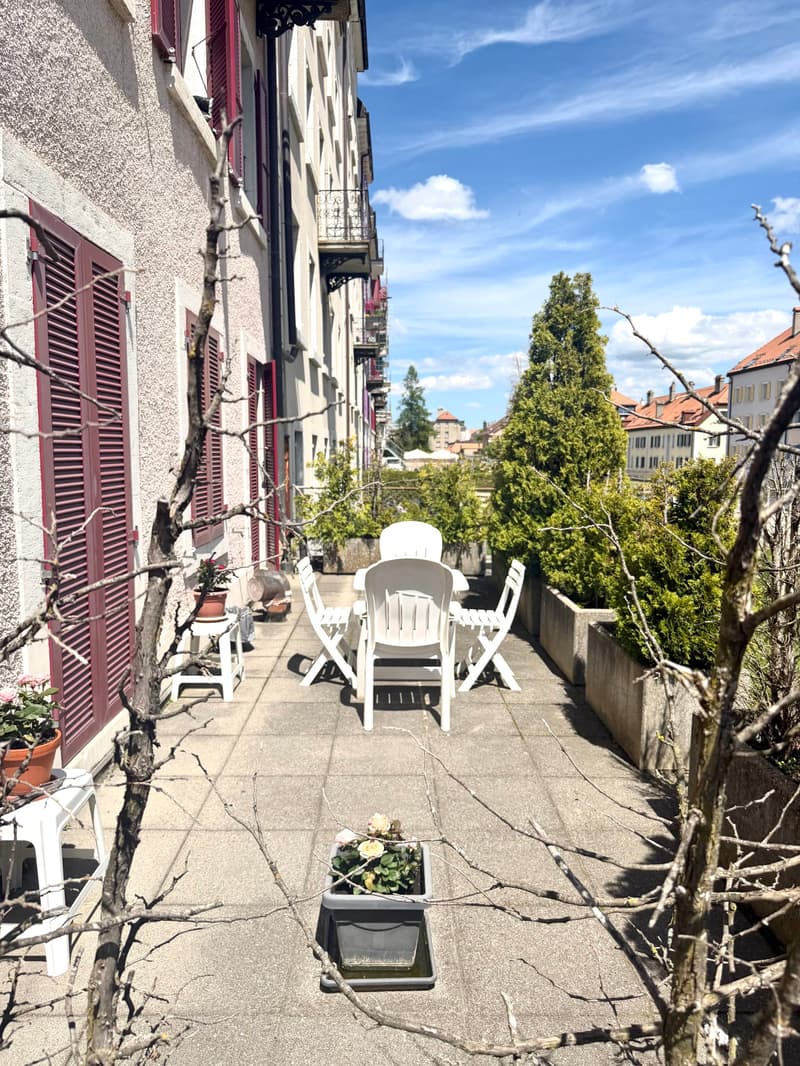 Prächtiges, vollständig renoviertes 2-Zimmer-Dachterrassenapartment (4)