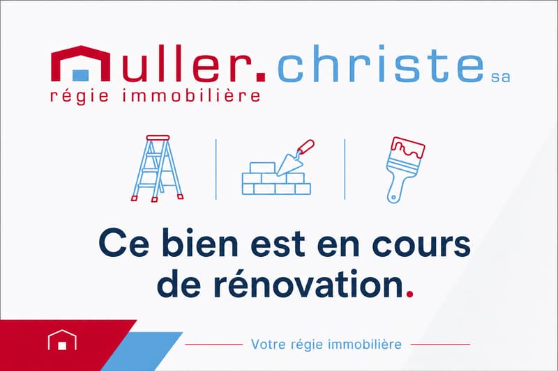 Magnifique appartement entièrement rénové de 4 pièces au rez-de-cha... (1)