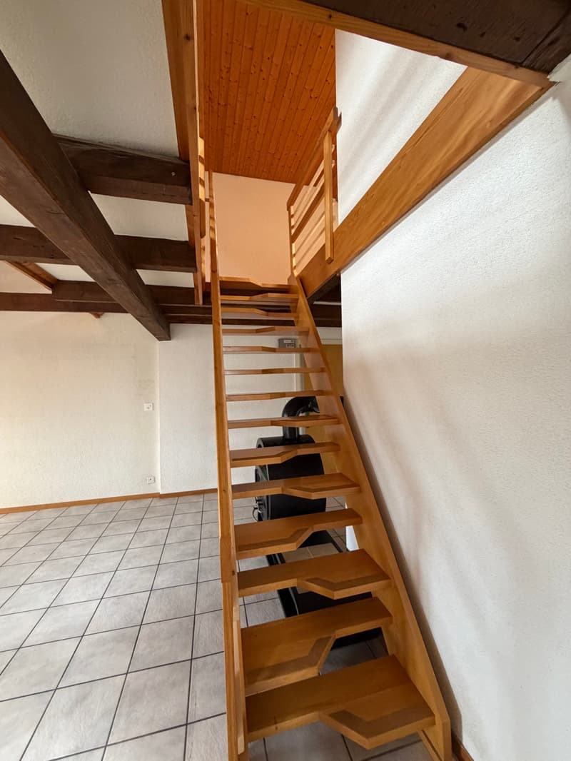 Duplex de 3,5 pièces situé au 5ème étage est (6)