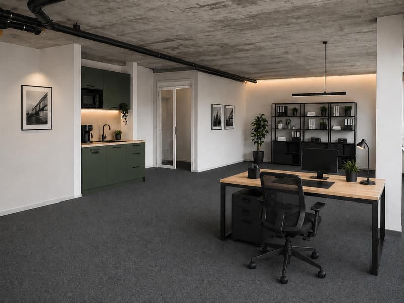 Offre exceptionnelle - Espace de bureau avec 160 m2 (4)