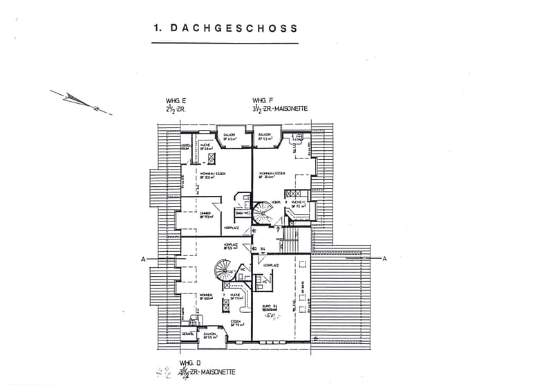3.5 Zimmerwohnung Maisonette Wohnung im Dachgeschoss (11)