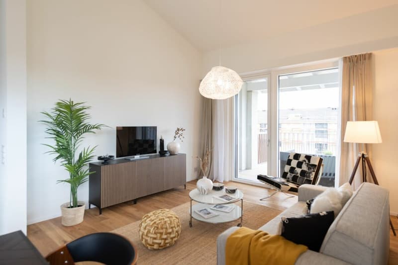 Wohnzimmer (Musterfoto)
